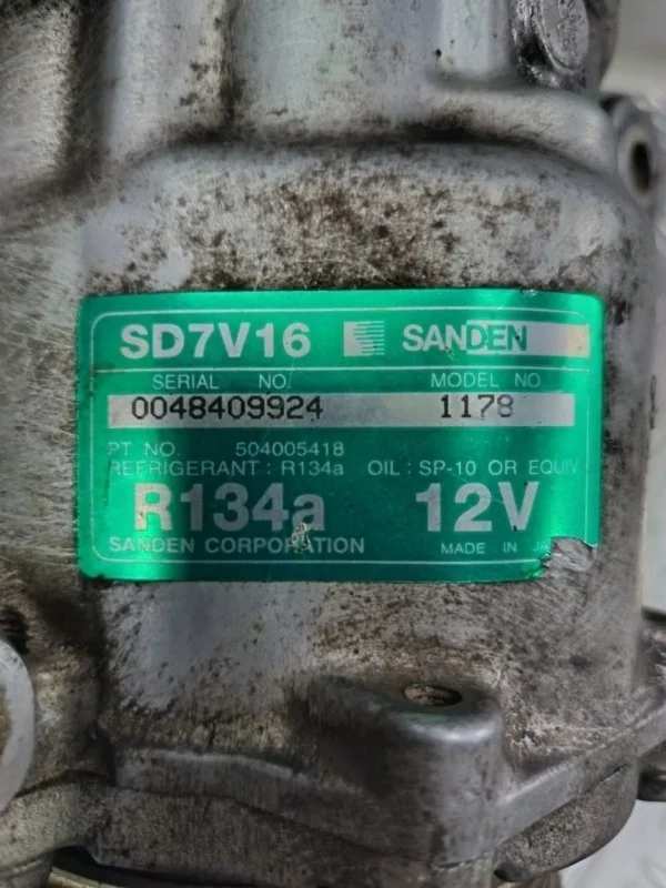 Компрессор кондиционера Fiat Ducato 504005418 2.3