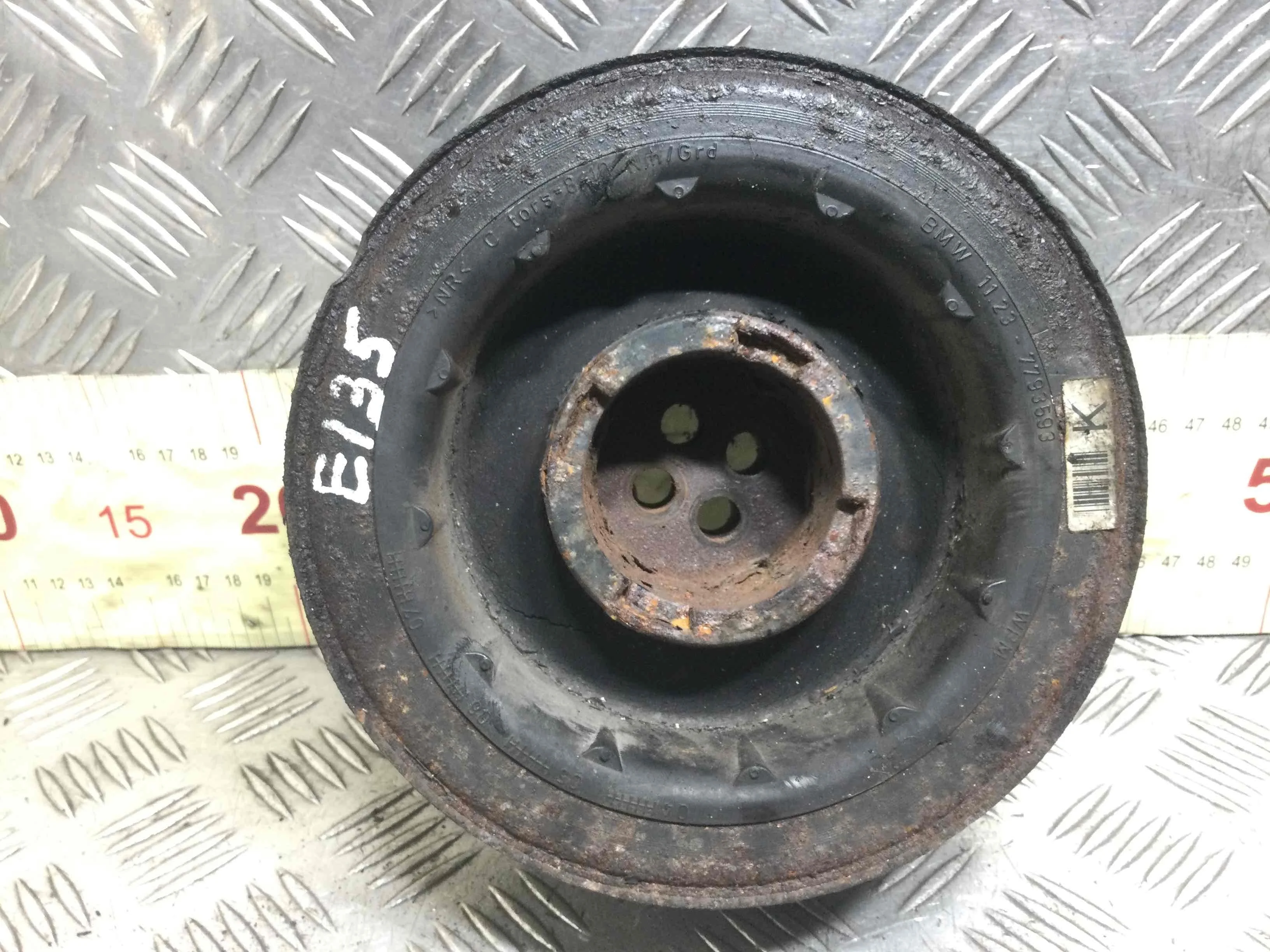 Шкив коленвала BMW X5 E53 [рестайлинг] (2003-2006) дизель 3.0 TD Автомат Внедорожник