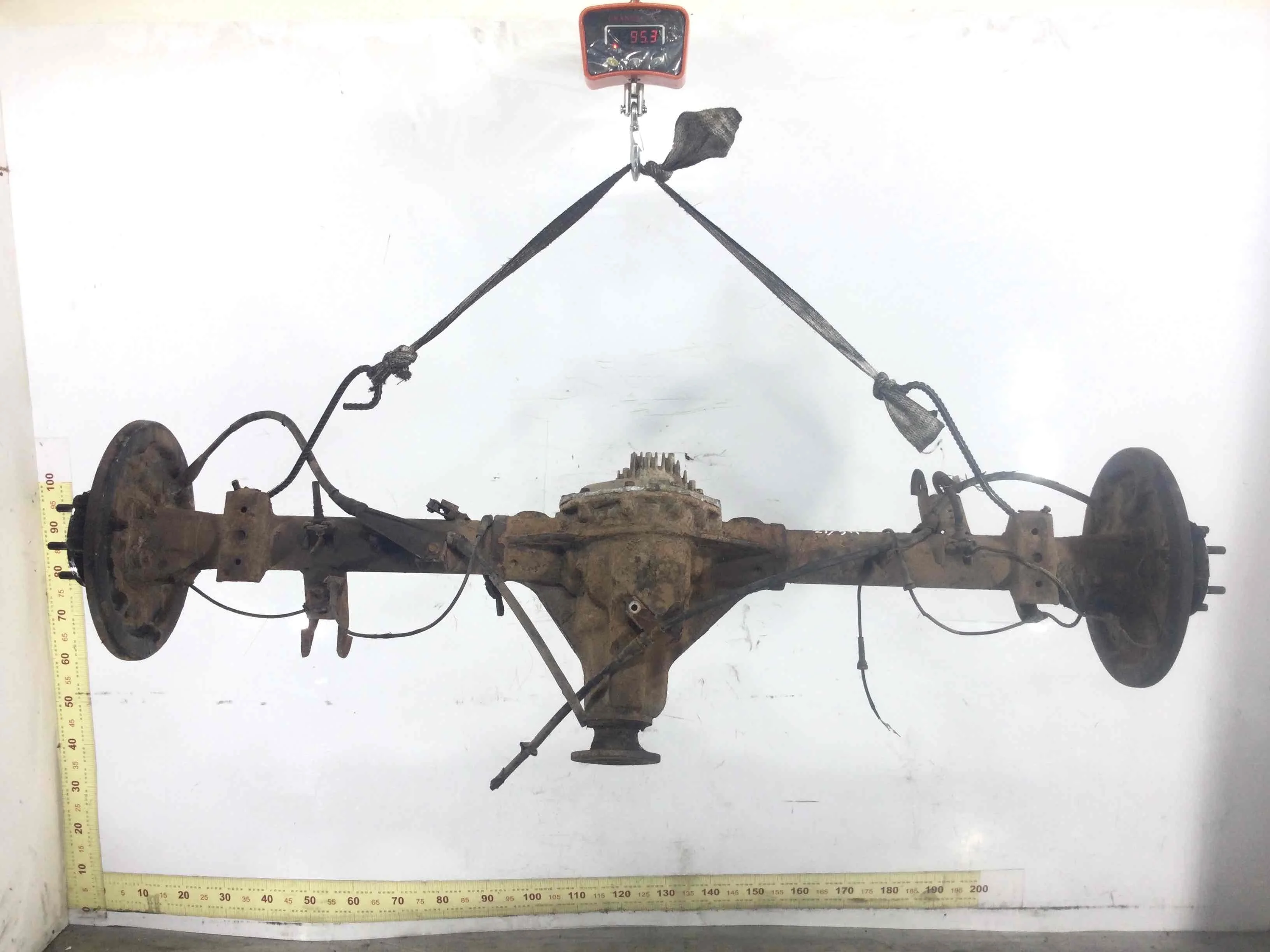 Мост задний Nissan Navara D40 (2005-2010) дизель 2.5 DCI Механика