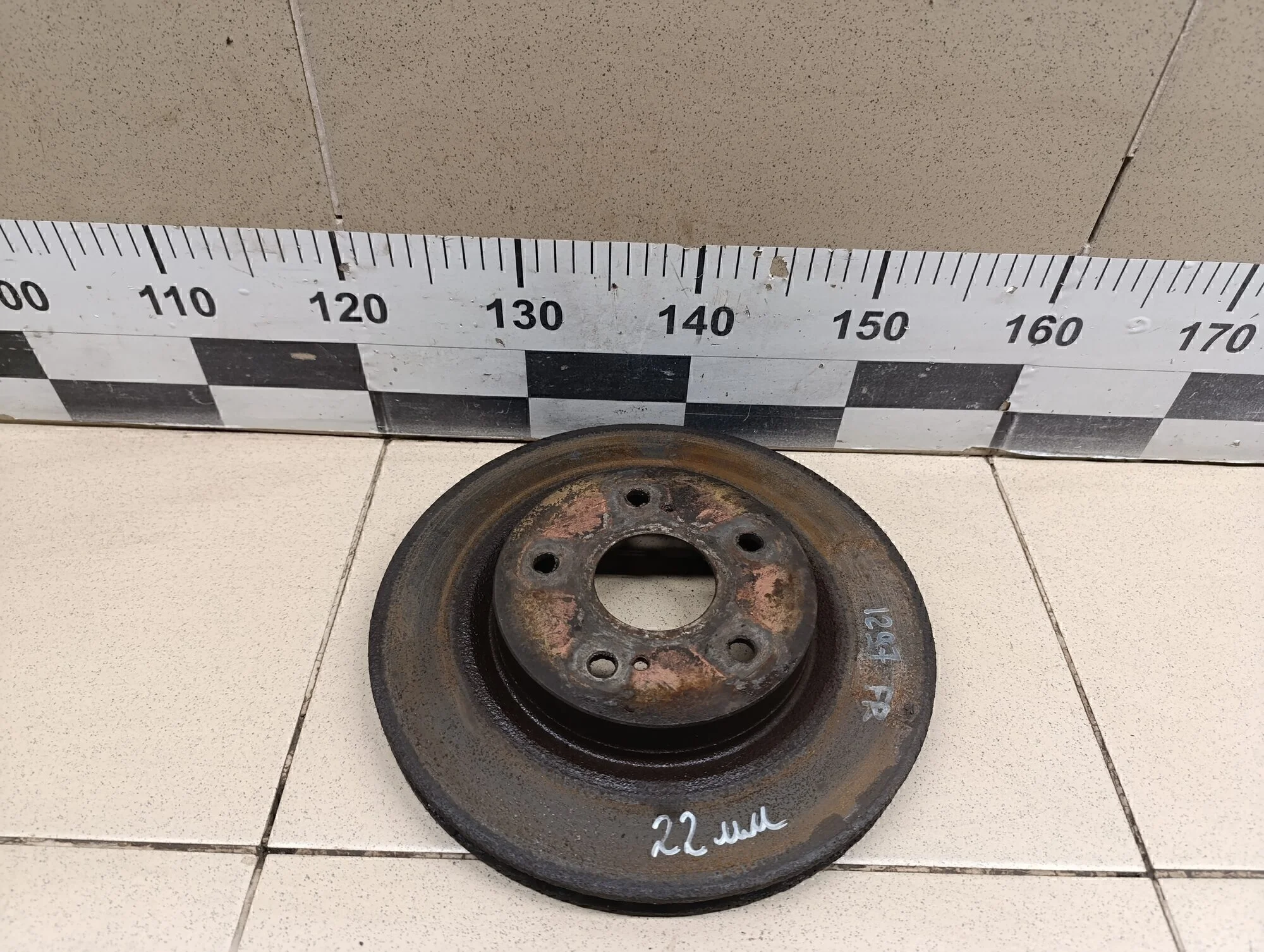 Диск тормозной передний вентилируемый Grand Vitara 2006-2015