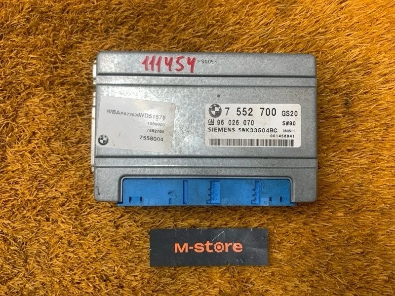 Блок управления АКПП Bmw X3 2006 7552700 E83 M54B25 (256S5)