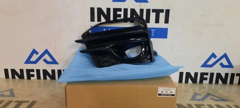 Накладка ПТФ окантовка противотуманки левая