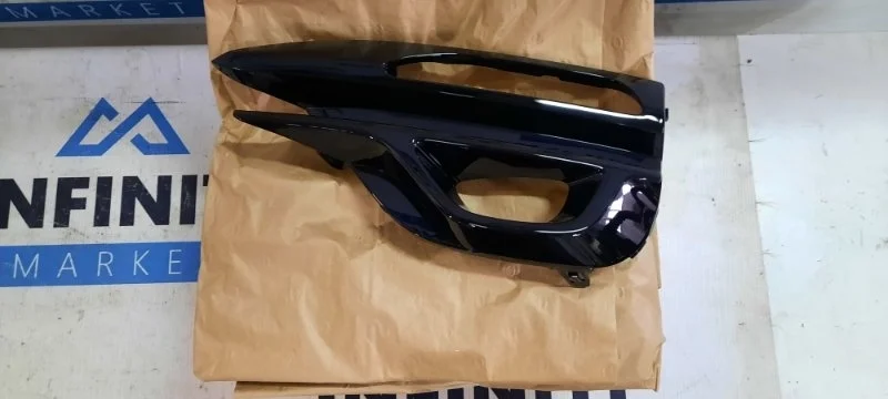 Накладка ПТФ окантовка противотуманки левая