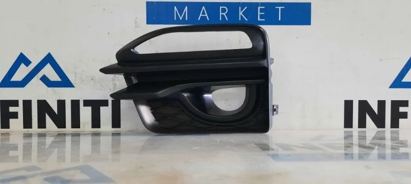 Накладка ПТФ окантовка противотуманки левая