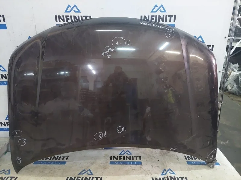 Капот NISSAN PATROL Y62