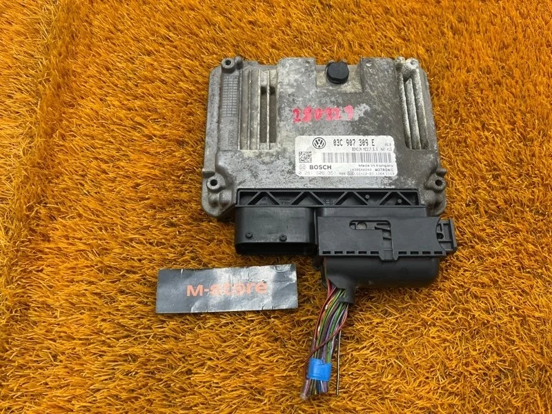 Блок управления двс Volkswagen Passat 2012 03C907309E B7 CAX