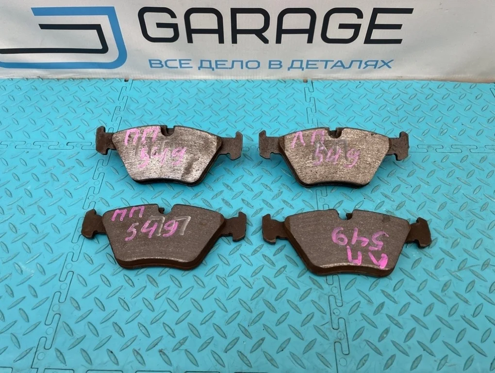 Колодки тормозные Bmw X3 2007 34113404362 E83 N52B25A 2.5, передние