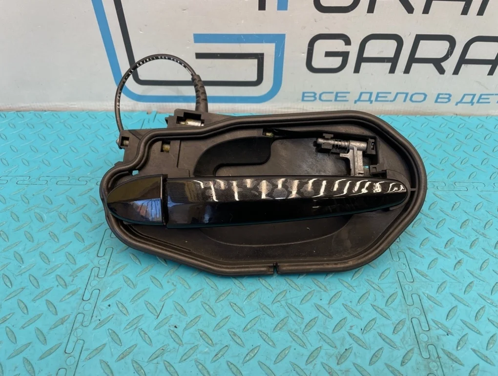 Ручка двери наружная Bmw X3 2007 51203449056 E83 N52B25A 2.5, задняя правая