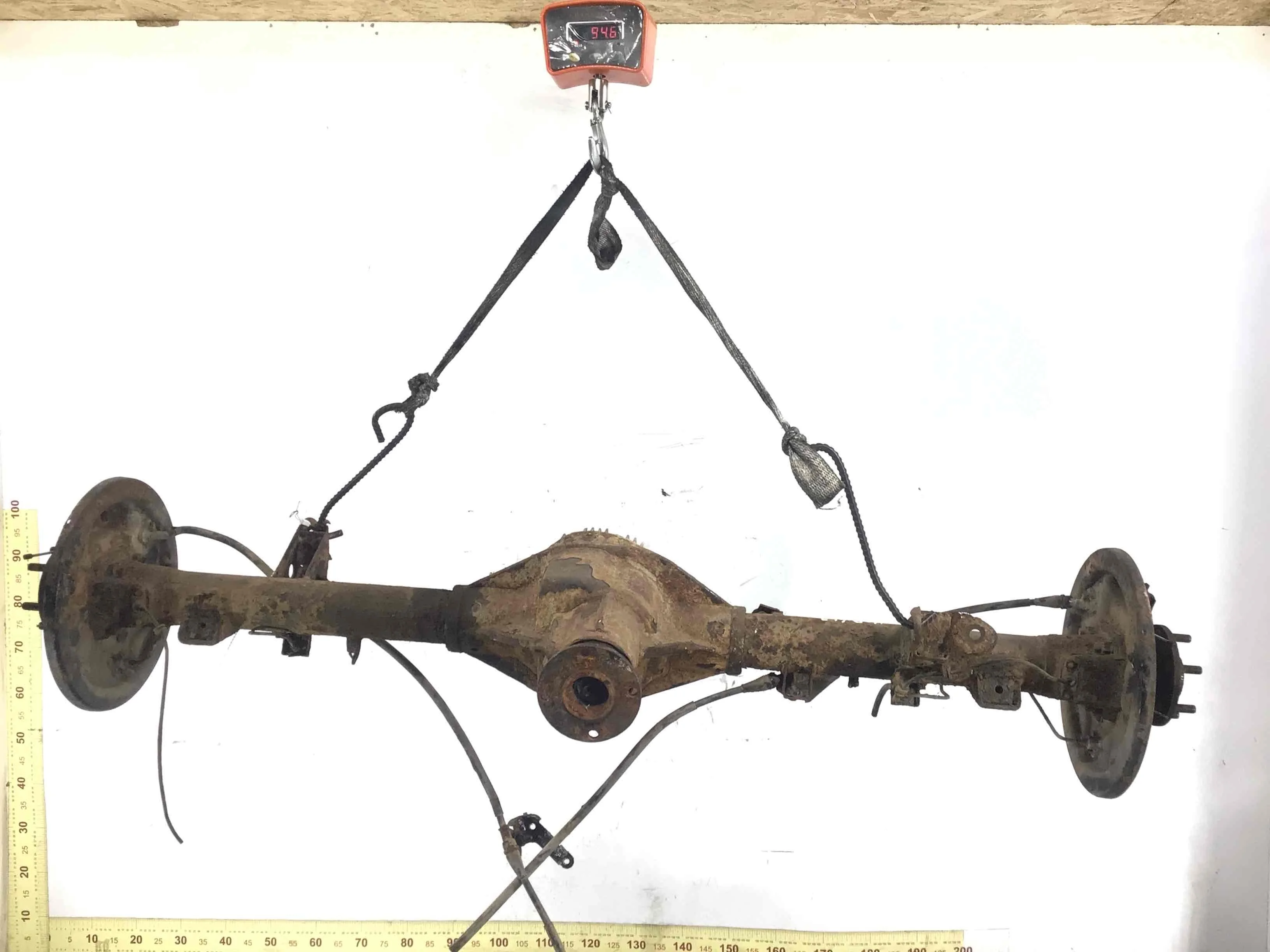 Мост задний Nissan Navara D40 (2005-2010) дизель 2.5 DCI Механика