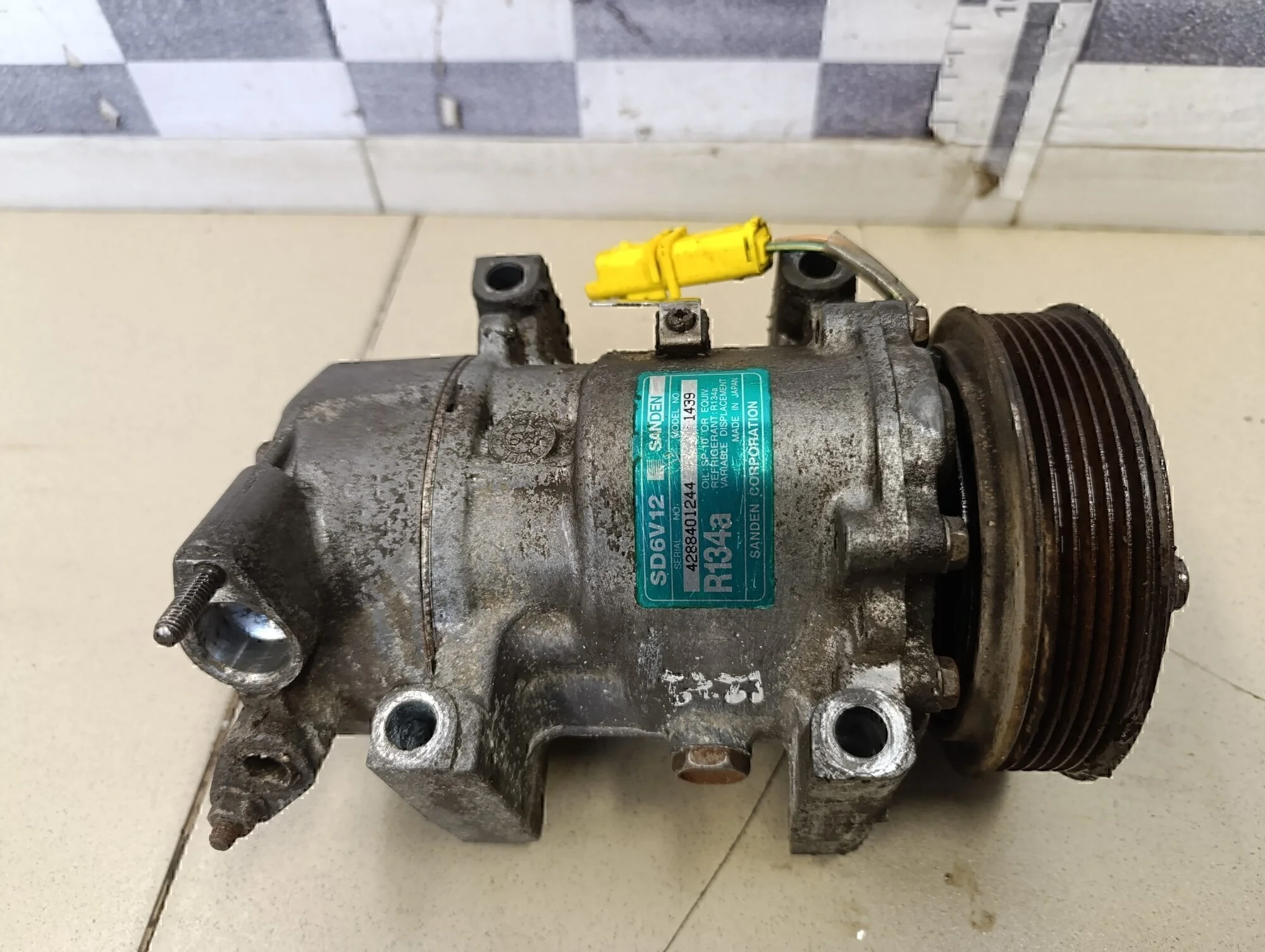 Компрессор системы кондиционирования C3 2002-2009