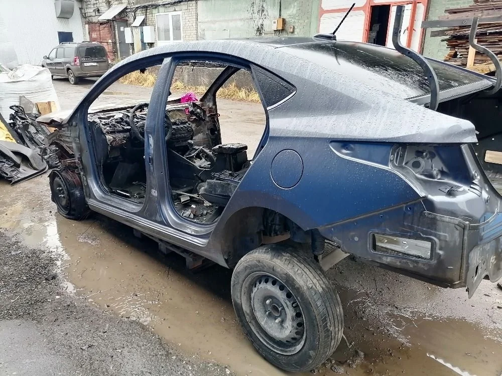 Боковина/лонжерон/порог/крыло заднее Hyundai Solaris II рестайлинг (2020—2025) 71503H5C00