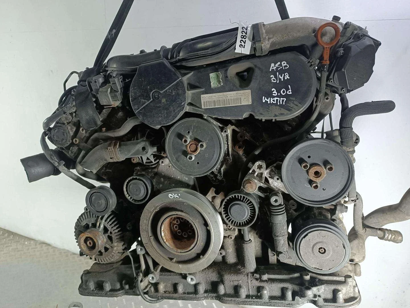 двигатель Audi A6 3.0 дизель 2004