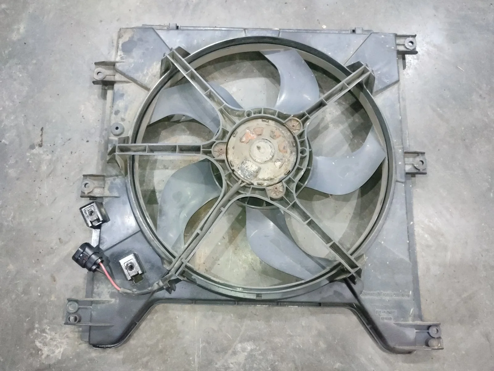 Вентилятор охлаждения SsangYong Actyon 2008 C100