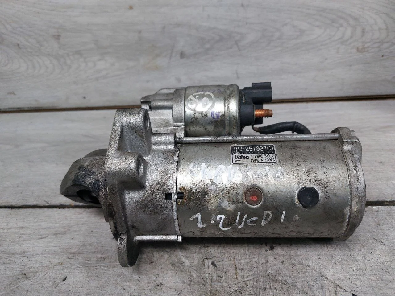 стартер Chevrolet Captiva