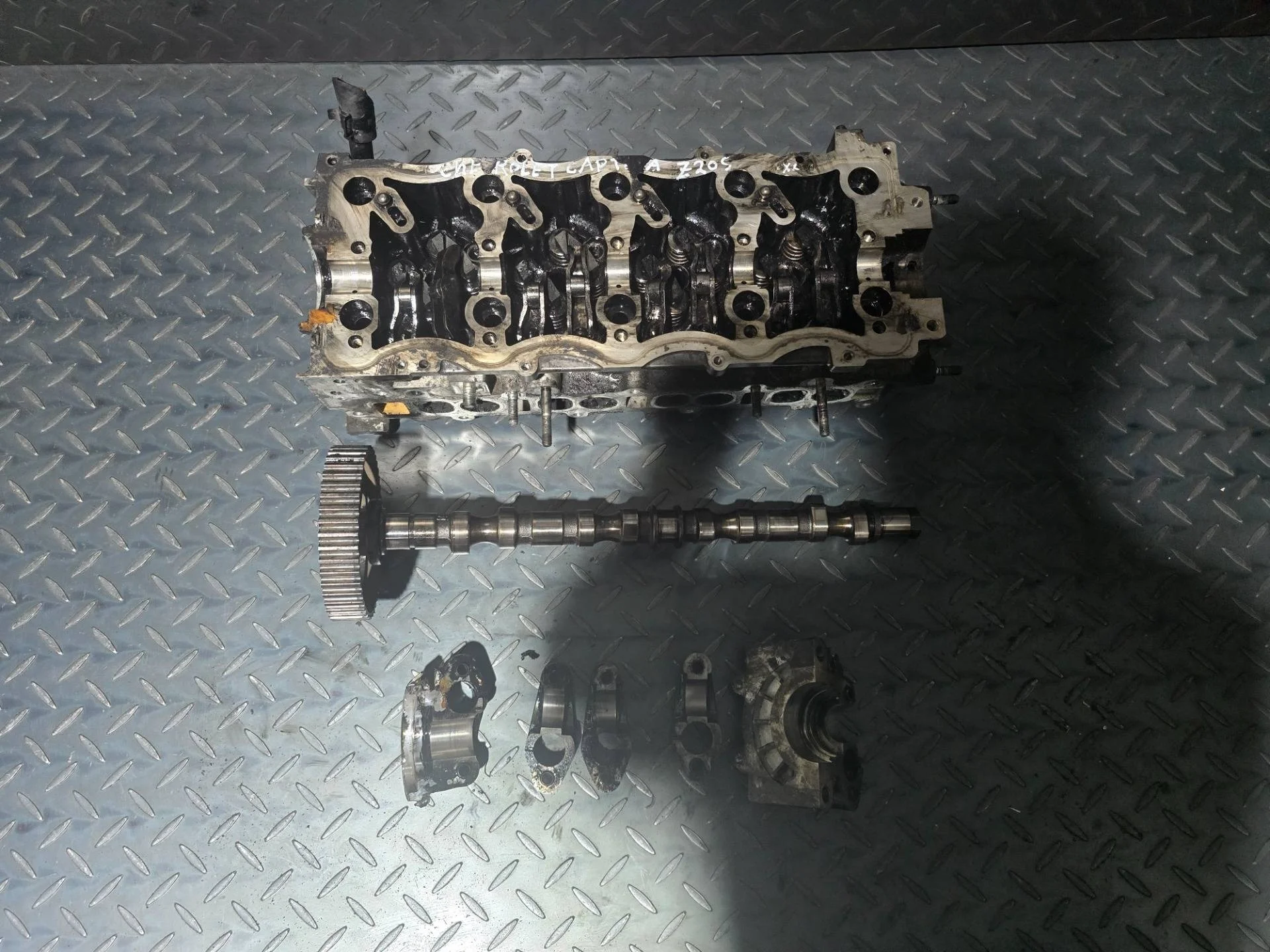 головка блока цилиндров Chevrolet Captiva