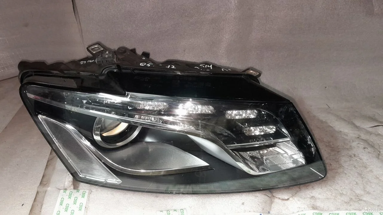 Фара на ку5 ауди audi q5 фара передняя