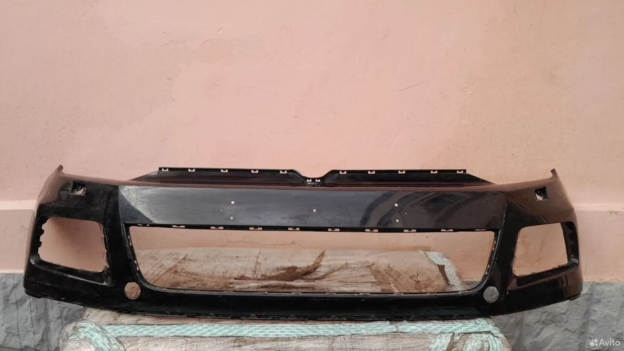Бампер передний на vw touareg vw туарег 7p6807221