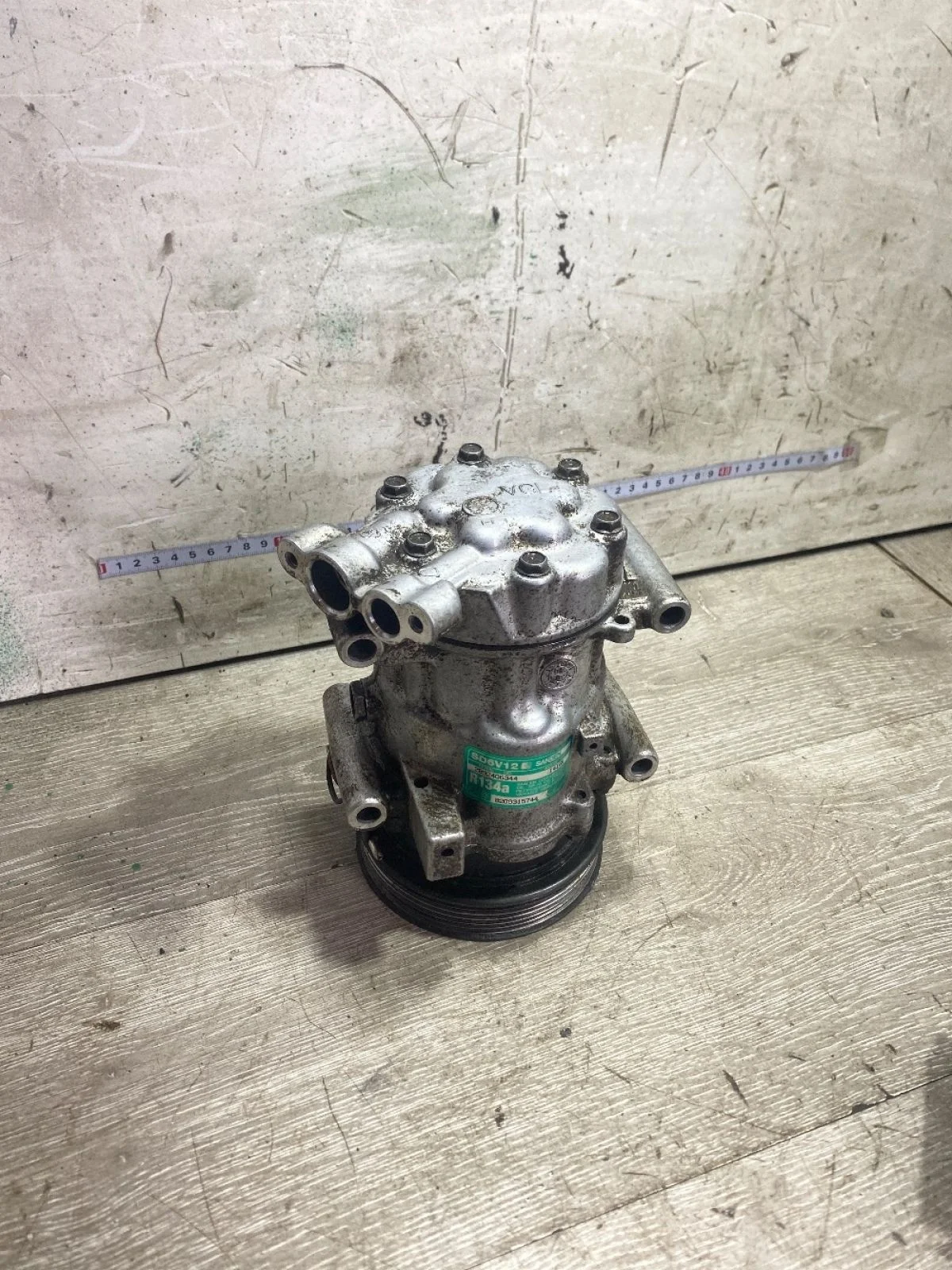 Компрессор системы кондиционирования Renault Symbol I рестайлинг (2002—2006)