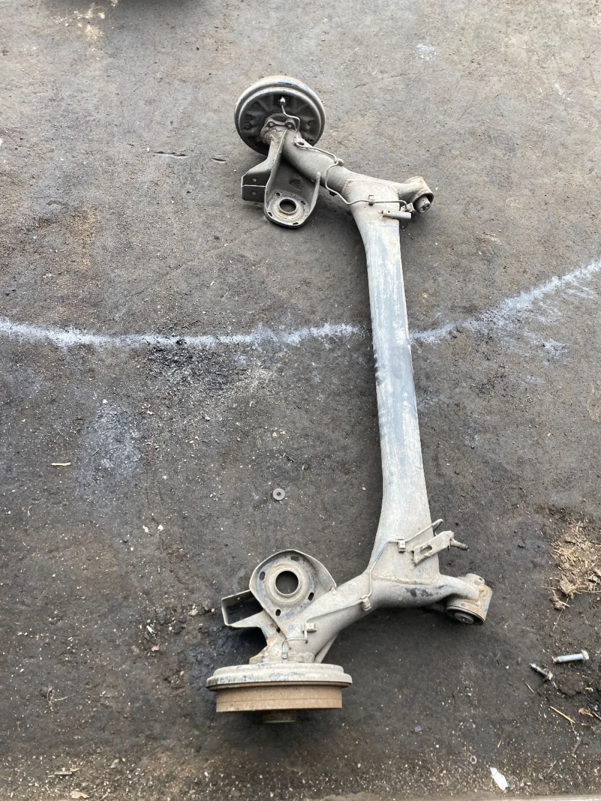 Балка задняя Skoda Fabia II рестайлинг (2010—2014)