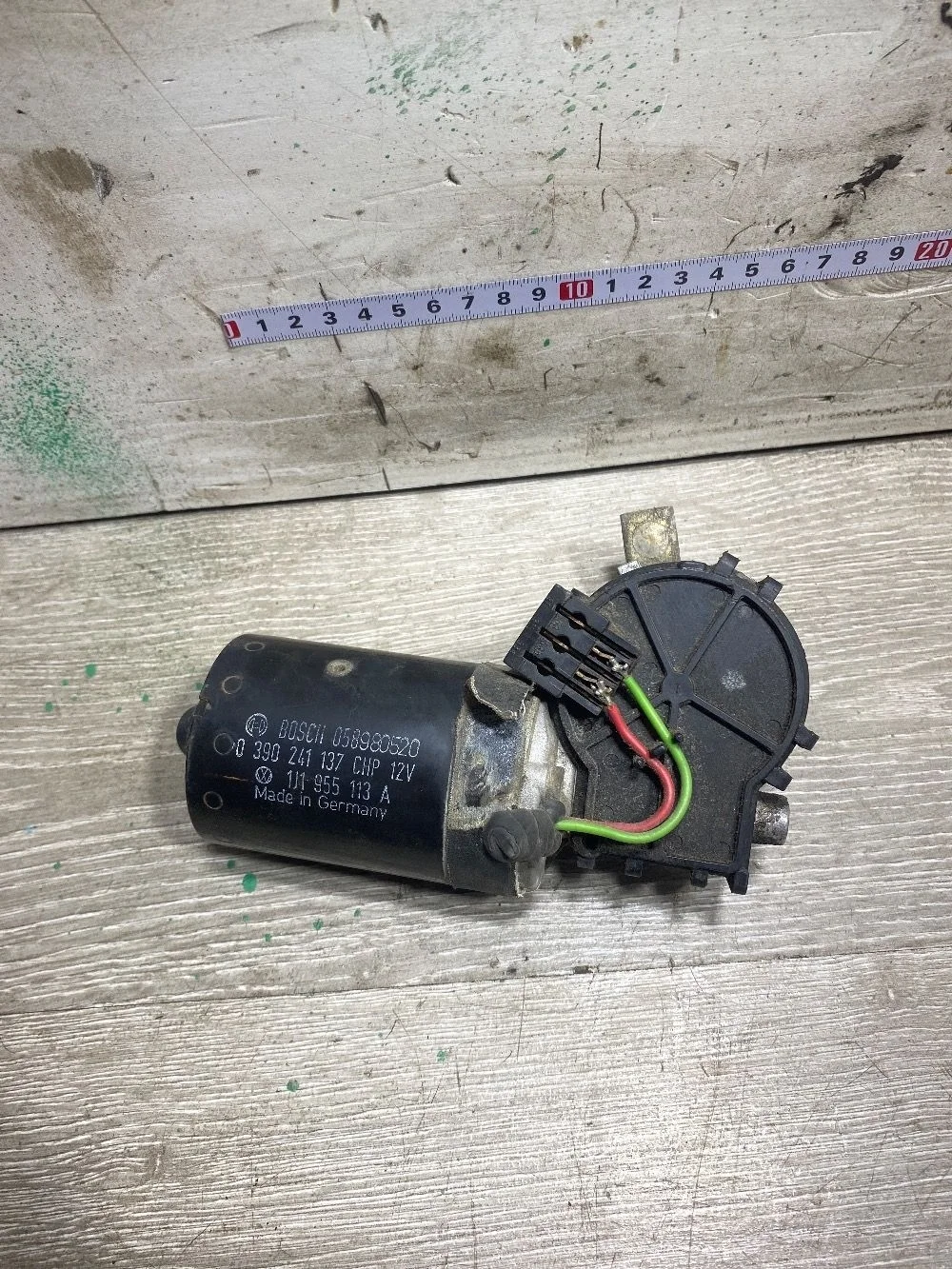 Моторчик стеклоочистителя передний Skoda Octavia I (1996—2000)