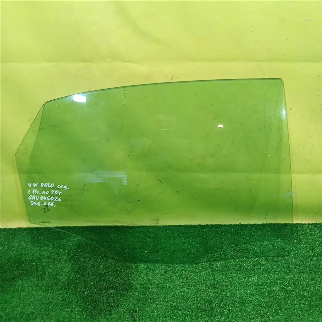 Стекло двери задней правой  Volkswagen  Polo (Sed RUS) 2011 6RU845026 8593