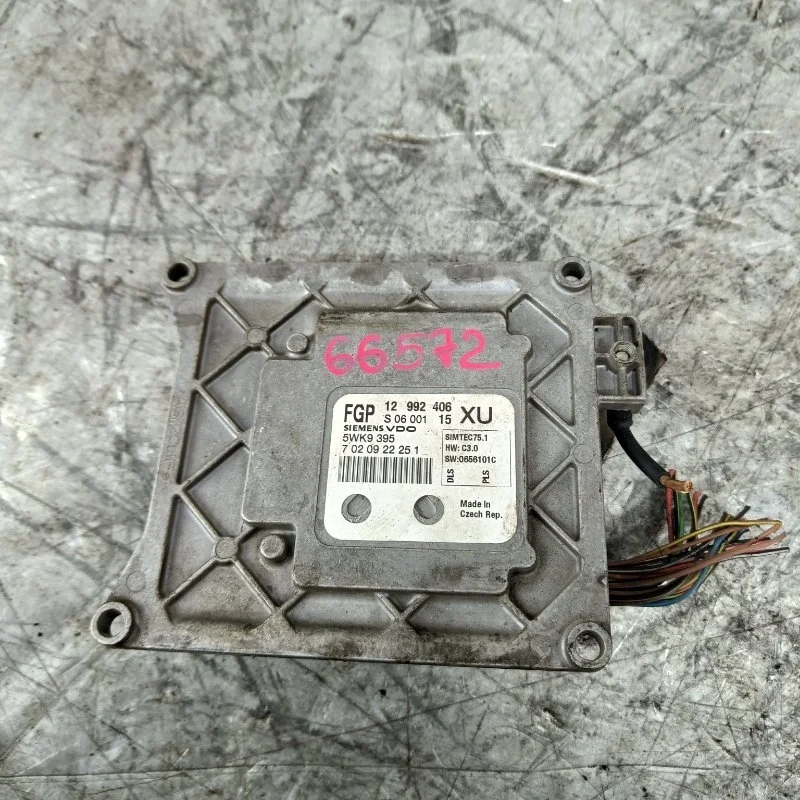 Эбу двигателя Opel Astra H