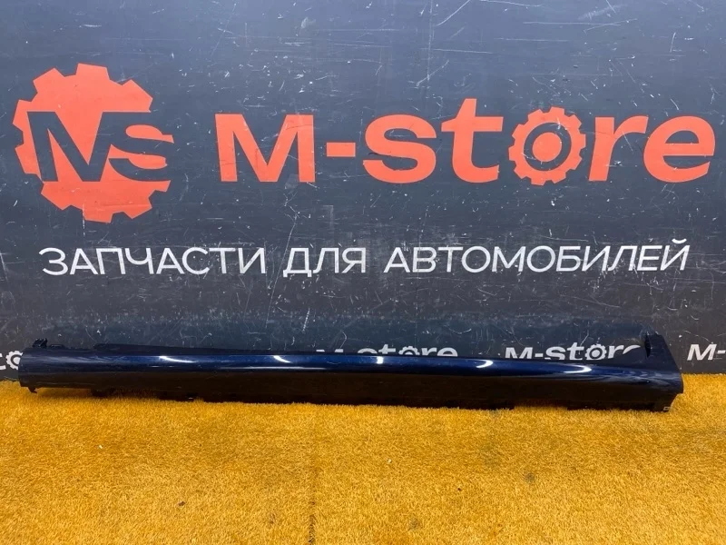 Накладка на порог Bmw X3 2014 51778052075 F25 N47D20C, левая