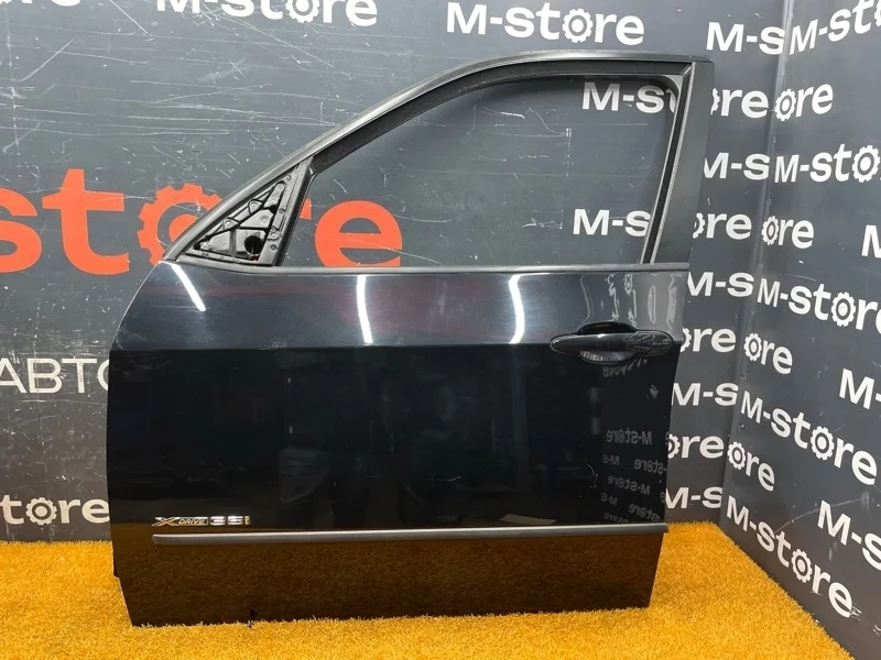 Дверь Bmw X5 2011 41517211423 E70 N55B30A, передняя левая