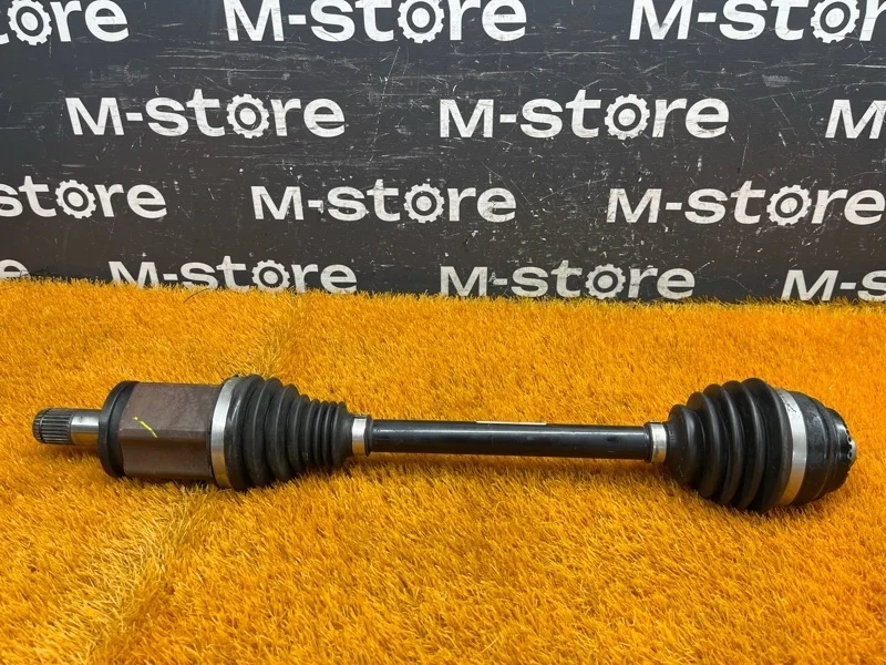 Привод Bmw X3 2013 7598027 F25 N20B20A, передний левый