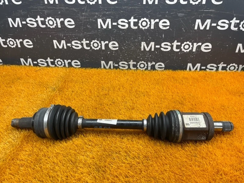 Привод Bmw X3 2007 31603450563 E83 N52B25A, передний левый