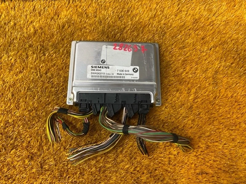 Блок управления двс Bmw 3-Series 2004 7536649 E46 M54B22 (226S1)