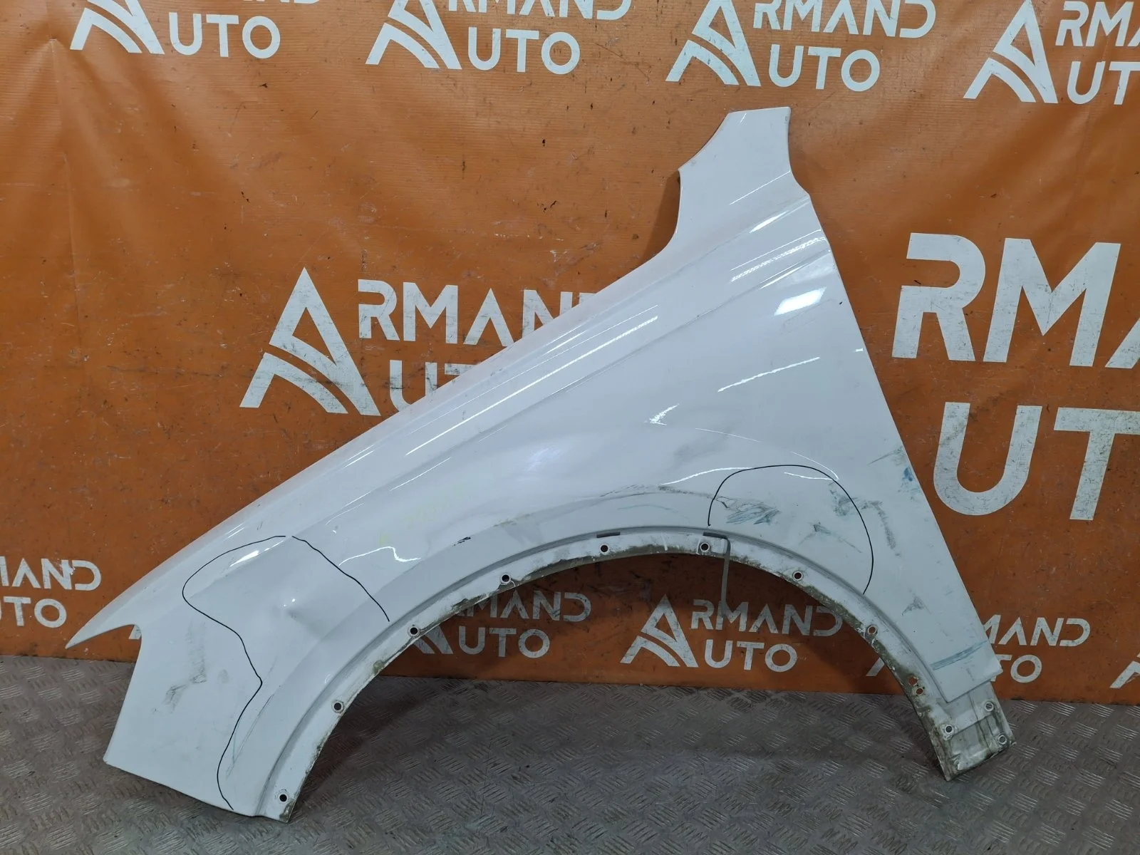 Крыло Audi Q7 2015-нв 4M