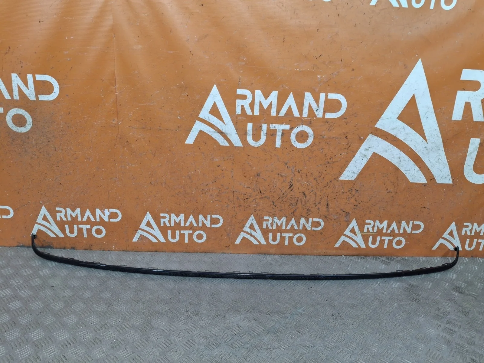 Декоративная накладка бампера Audi Q7 2015-нв 4M