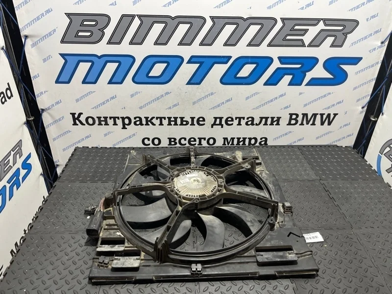 Кожух вентилятора с вентилятором Bmw X6 17428618242 E71 N55B30A