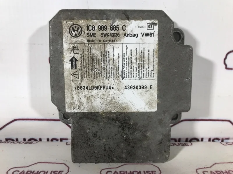 Блок управления аирбаг Volkswagen Passat B5+ 1.8T
