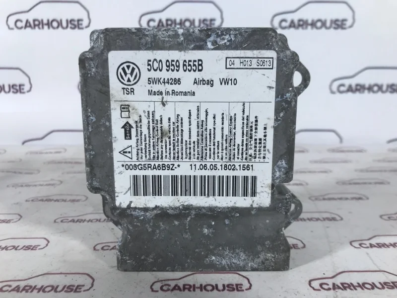 Блок управления аирбаг Volkswagen Passat B6