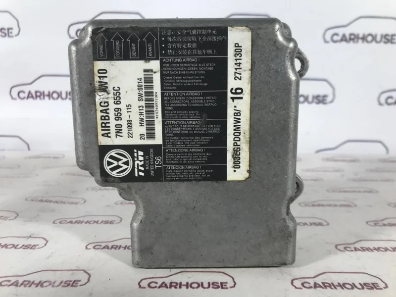 Блок управления аирбаг Volkswagen Sharan