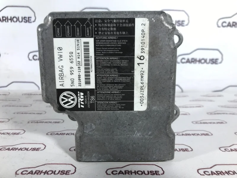 Блок управления аирбаг Volkswagen Passat B7
