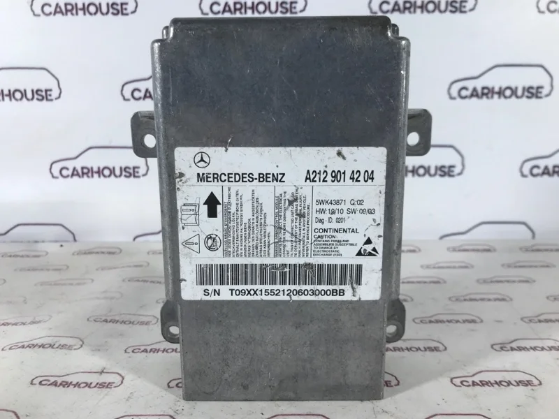 Блок управления аирбаг Mercedes-Benz E-Class W212