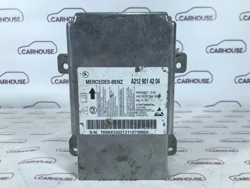 Блок управления аирбаг Mercedes-Benz E-Class W212