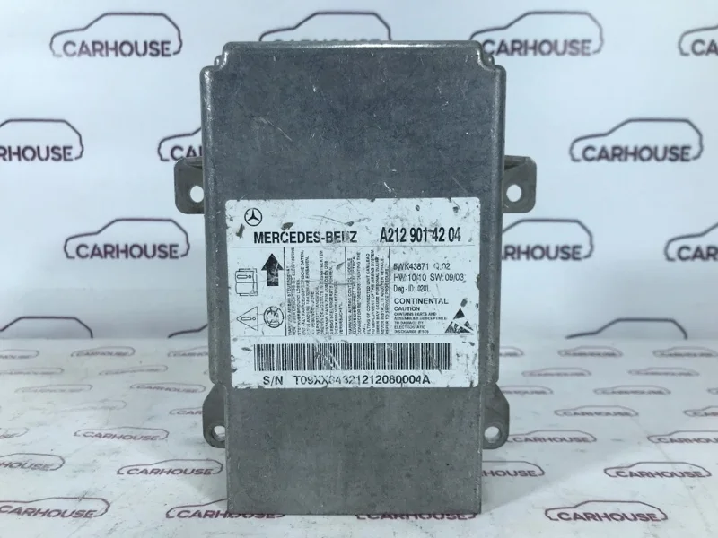 Блок управления аирбаг Mercedes-Benz E-Class W212