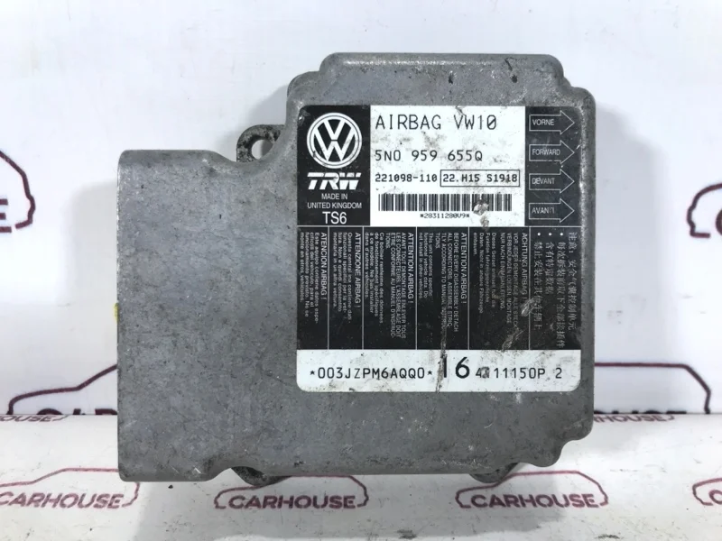 Блок управления аирбаг Volkswagen Passat B7