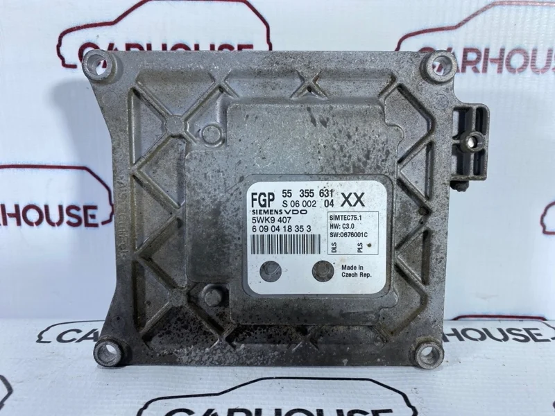 Блок управления двигателем Opel Astra H 1.8 Z18XER