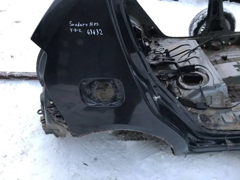 Крыло заднее правое Renault Sandero 2009-2014