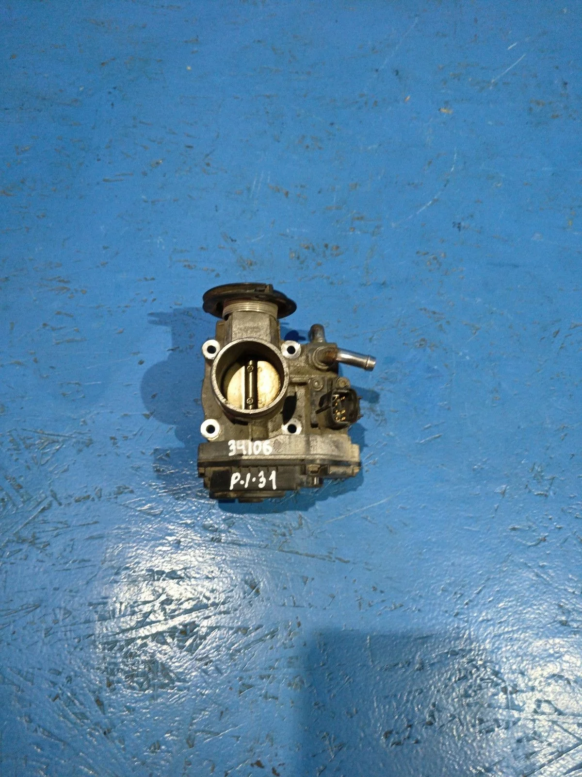 Заслонка дроссельная механическая Chevrolet Aveo I (2003—2008)