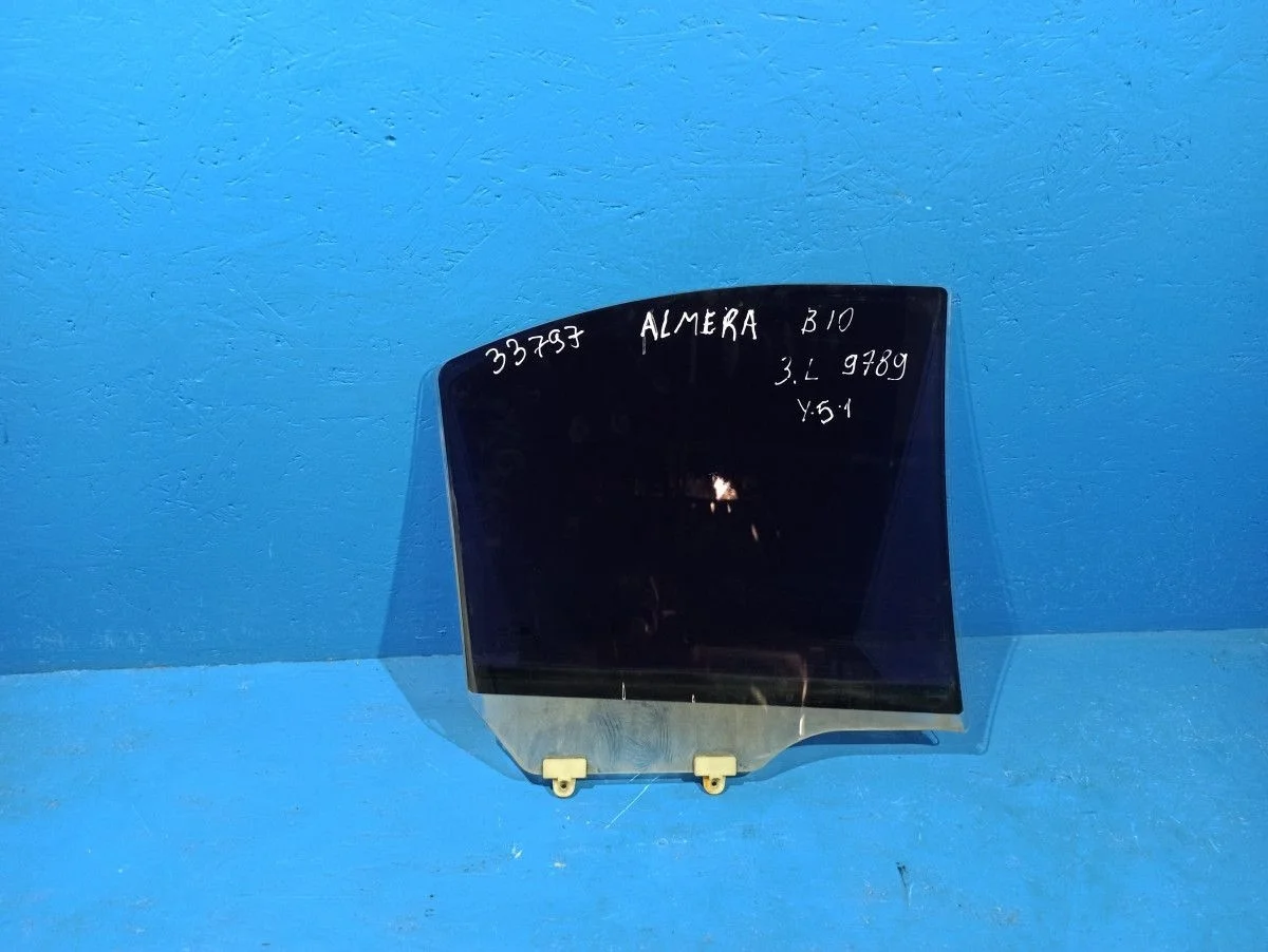Стекло двери задней левой Nissan Almera Classic I (2006—2013)
