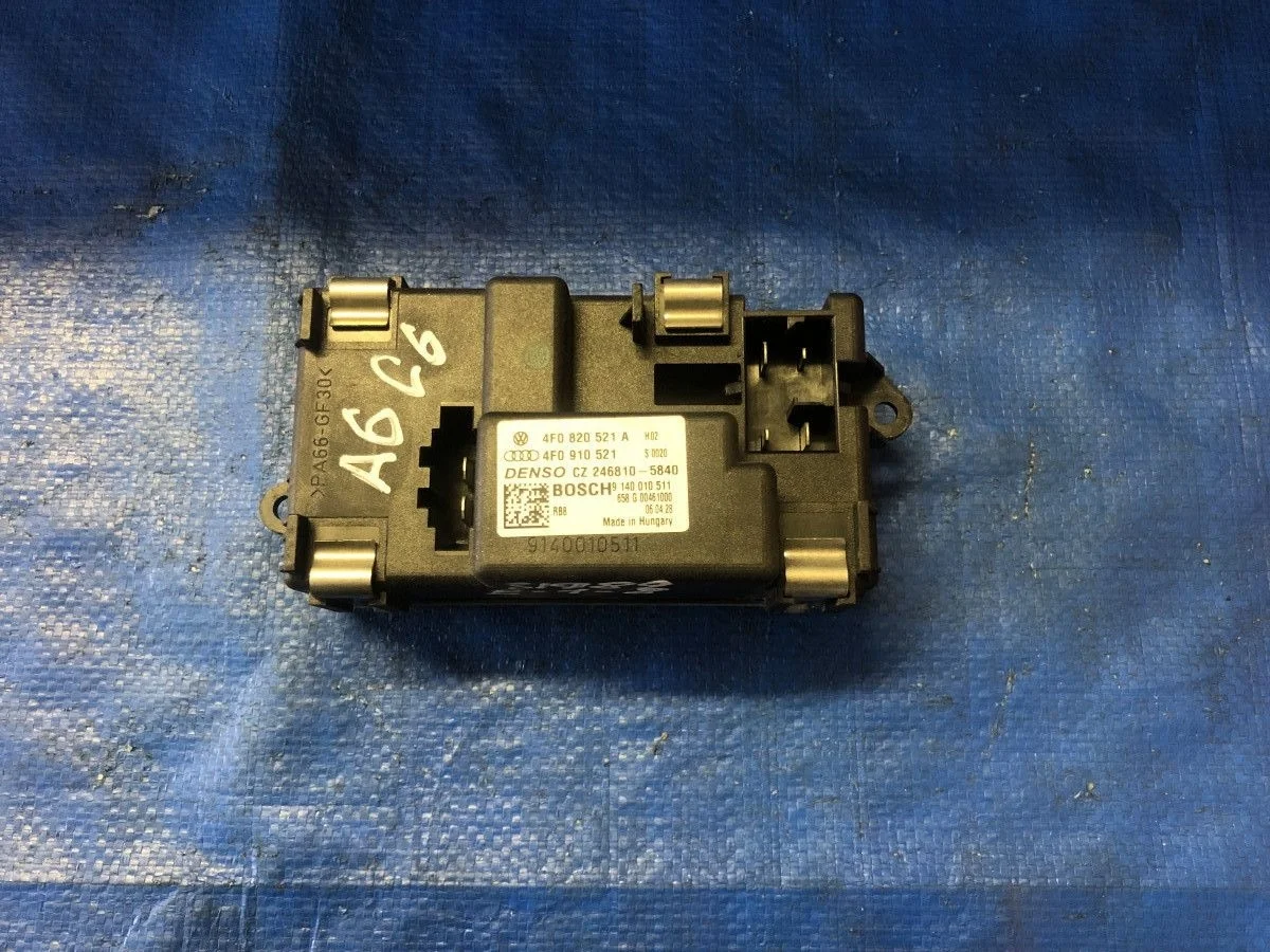 Резистор отопителя ( реостат,ёжик печки ) Audi A6 Allroad Quattro C6 (2006—2008)