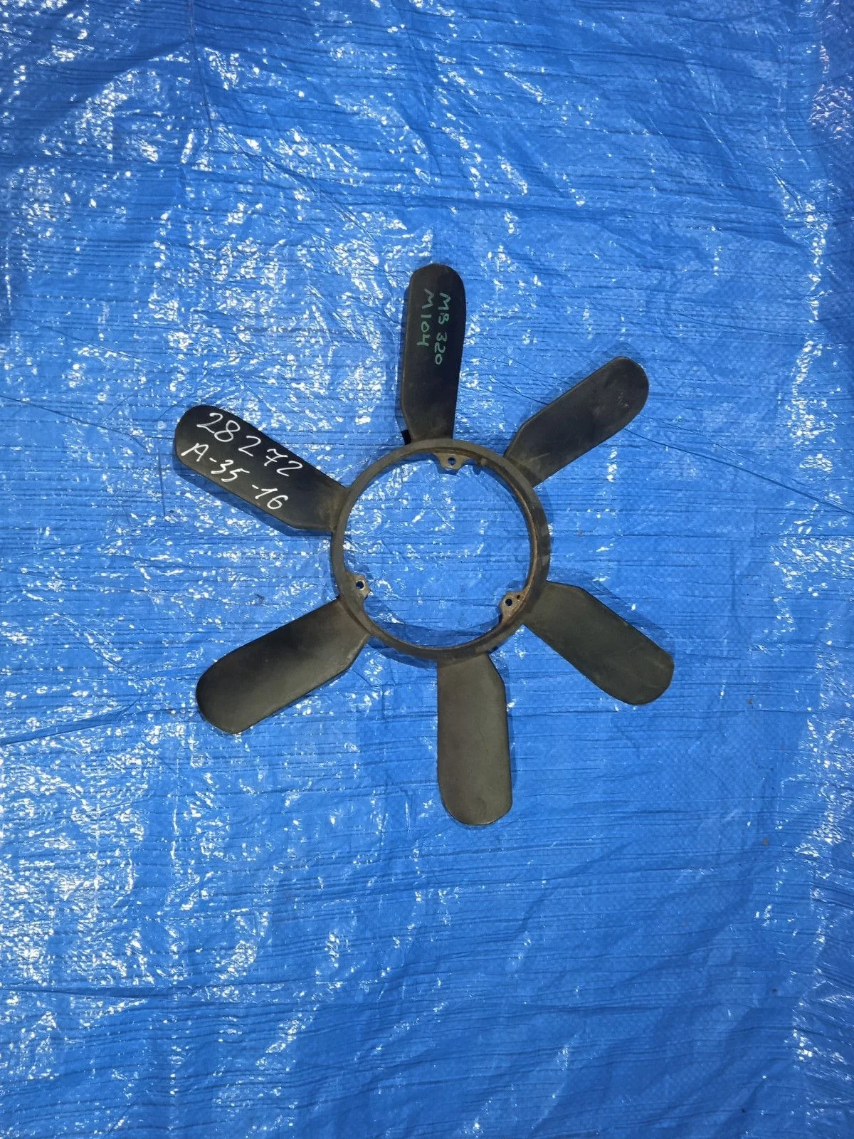 Крыльчатка термомуфты Mercedes-Benz E-класс W210/S210 рестайлинг (1999—2003)