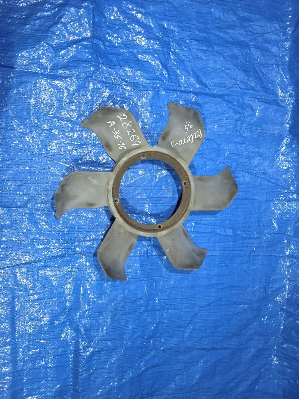 Крыльчатка термомуфты Mitsubishi Pajero III (1999—2003)