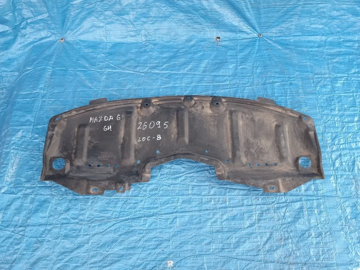 Пыльник переднего бампера Mazda 6 GH (2007—2009)